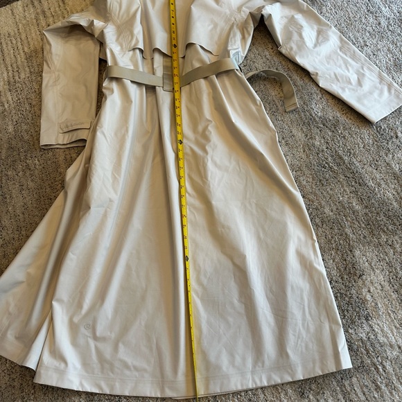 Lulu trench coat cream size 10 - Picture 7 of 9